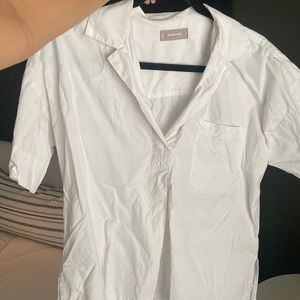 Everlane White Blouse